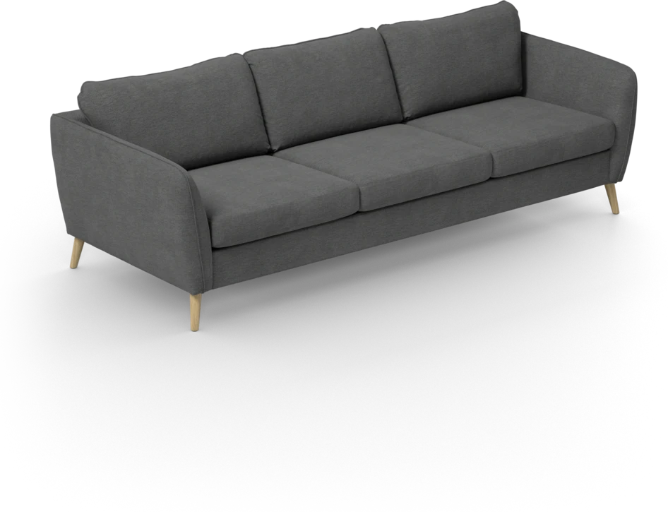 County - 3-sits soffa - Grå