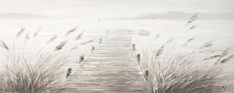 Pier - Tavla, 150x60 cm - Beige