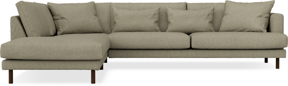 Harper - 3-sits soffa med divan vänster - Beige