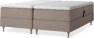 Delux Dream - Ställbar säng, dubbelsäng med bäddmadrass - Beige