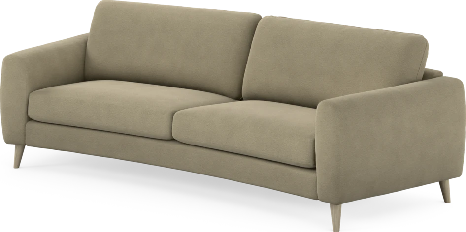 Bridge - 3-sits soffa svängd - Beige