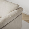 Cherrie - 3-sits soffa, hel dyna och kappa - Beige