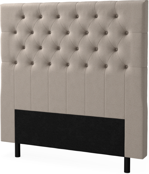 Delux Pikerad XL - Sänggavel, 90-210 cm - Beige