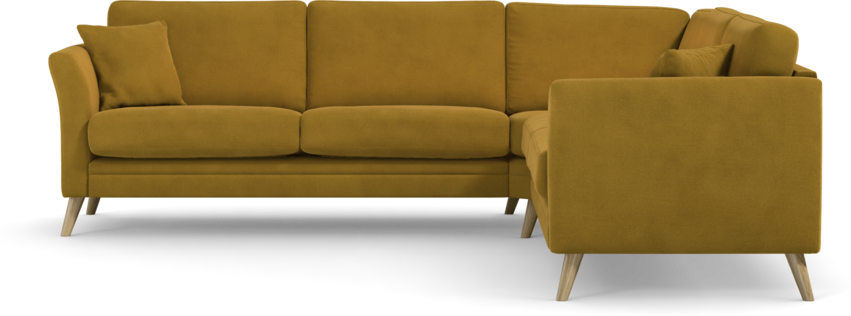 Eden - Hörnsoffa 2,5+2,5 - Gul