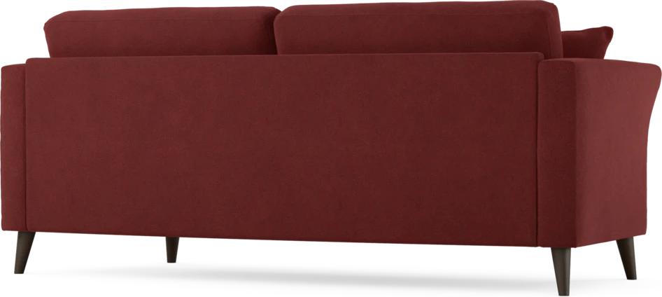 Eden - 2,5-sits soffa svängd - Röd