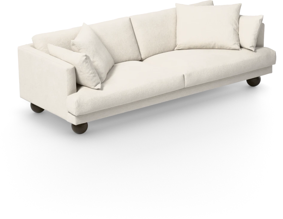 Harper - 4-sits soffa - Vit