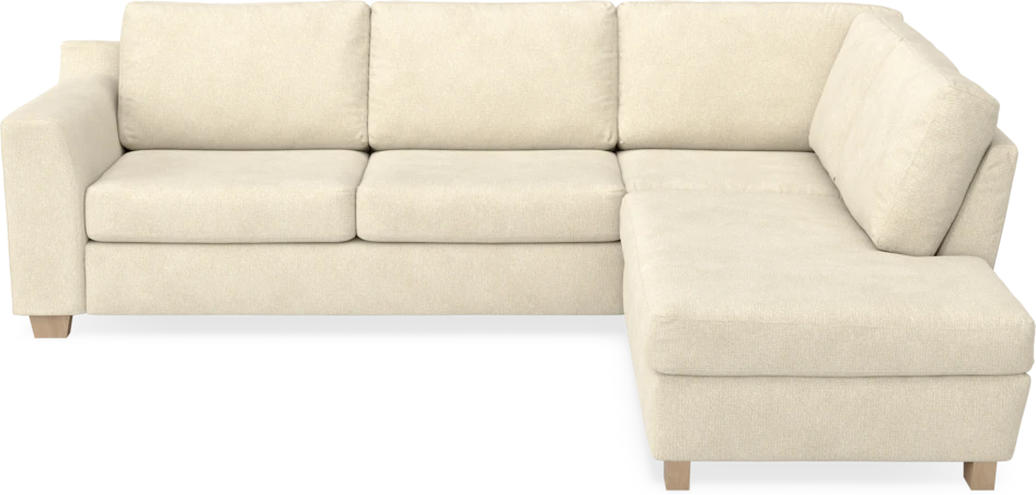 Friday - 2,5-sits soffa med divan höger - Beige