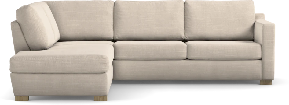 Friday - 2,5-sits soffa med divan vänster - Beige