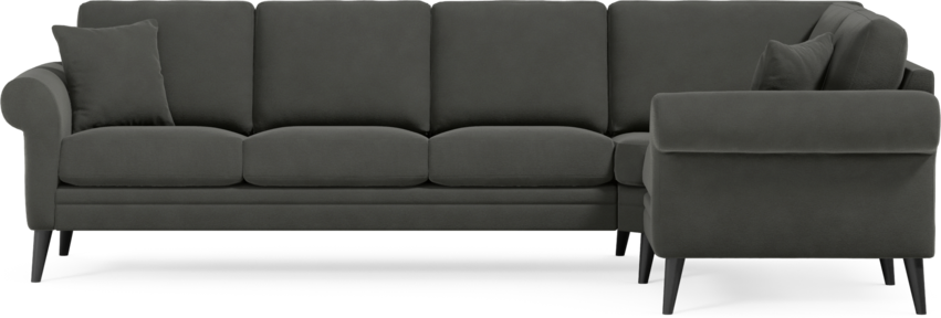 Eden - Hörnsoffa, 3+1-sits - Grå