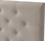 Delux Pikerad - Sänggavel, 90-210 cm - Beige