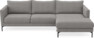 Impression - 3-sits soffa med schäslong höger - Grå