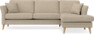 Eden - 2,5-sits soffa med schäslong - Beige