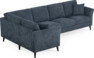 Eden - Hörnsoffa, 1+3-sits - Blå