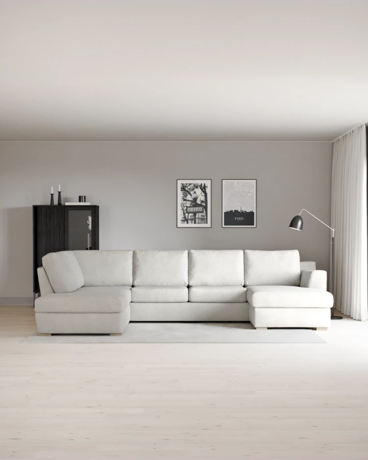 Friday - 3-sits soffa med divan vänster och schäslong höger - inspiration