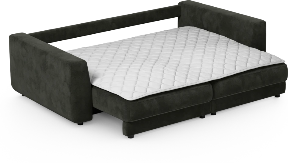 Amie - Bäddsoffa 3-sits - Svart