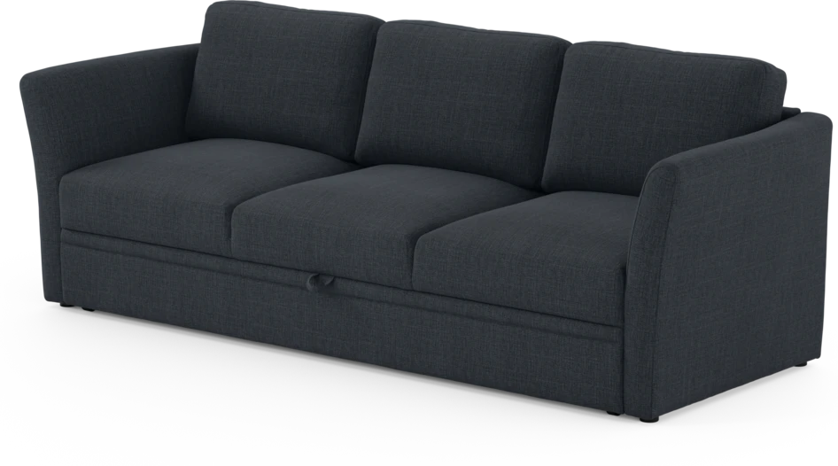 Öland - Bäddsoffa 3-sits, längsbäddad - Blå