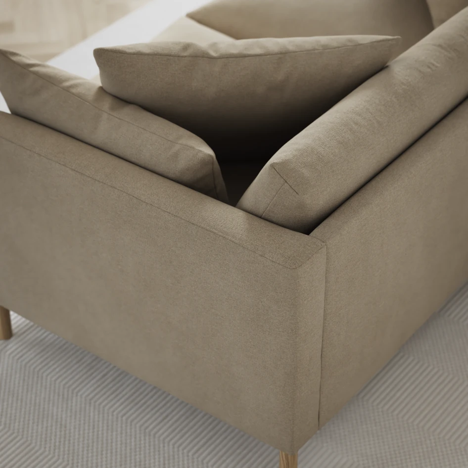 Harper - 3-sits soffa - Beige