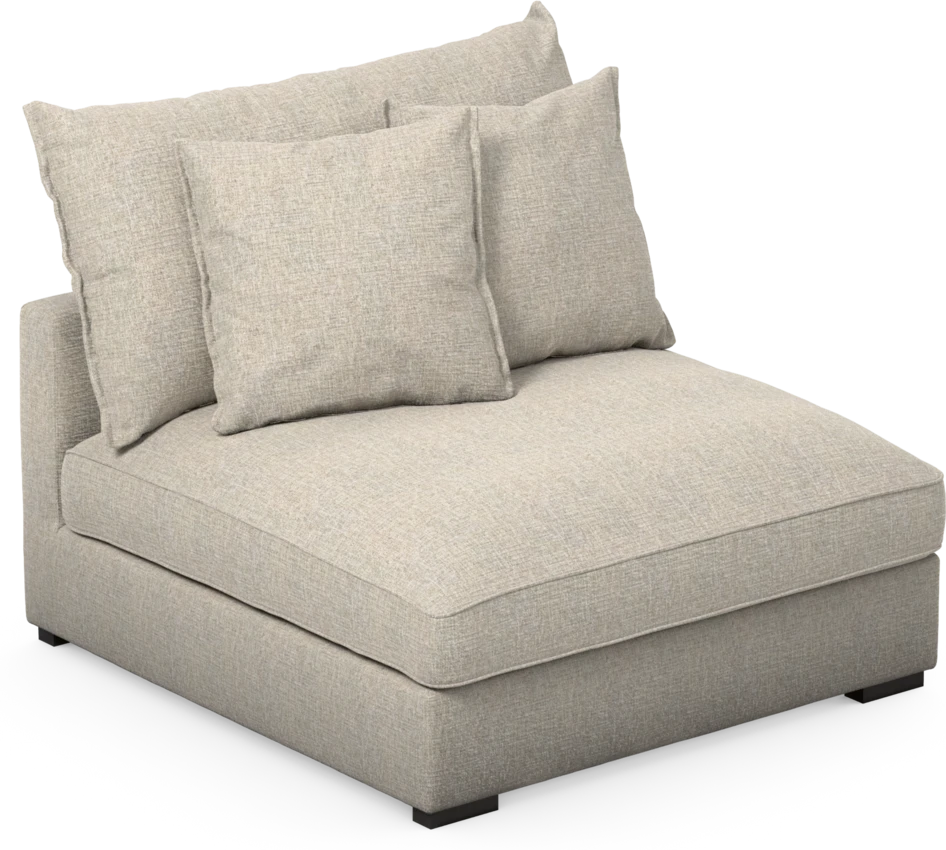 Rossi - 1,5-sits utan armstöd - Beige