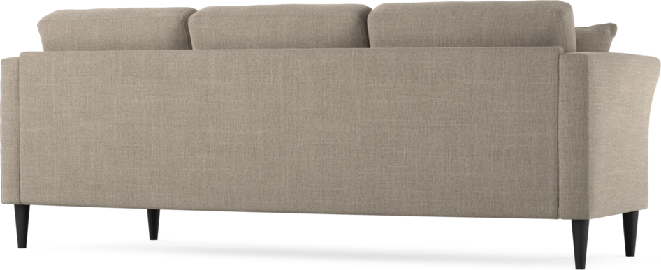 Eden - 3-sits soffa svängd - Beige