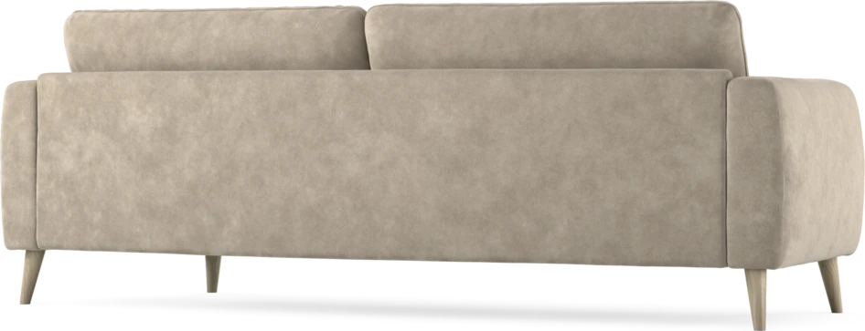 Bridge - 3-sits soffa svängd - Beige