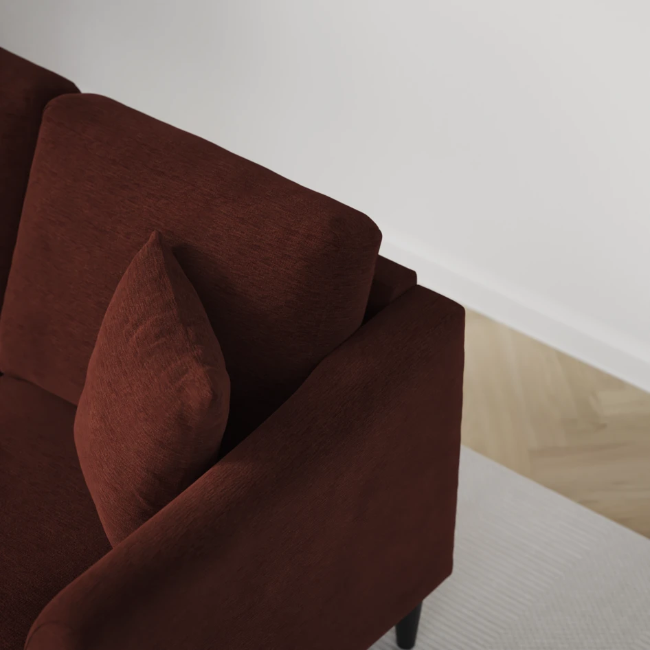 Eden - 2-sits soffa - Orange