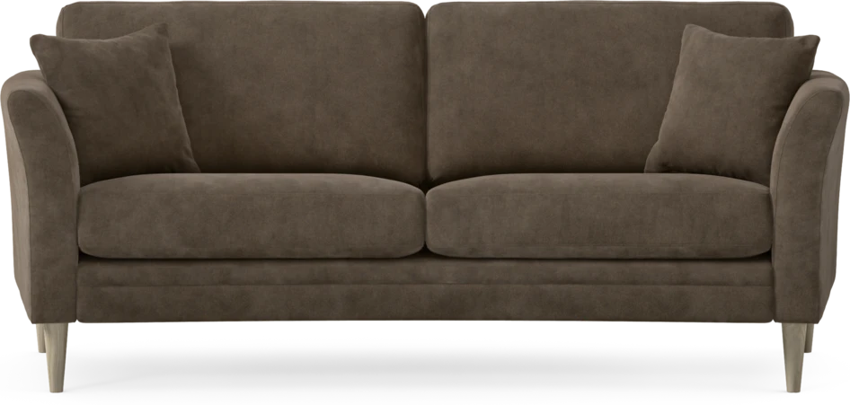 Eden - 2,5-sits soffa svängd - Brun