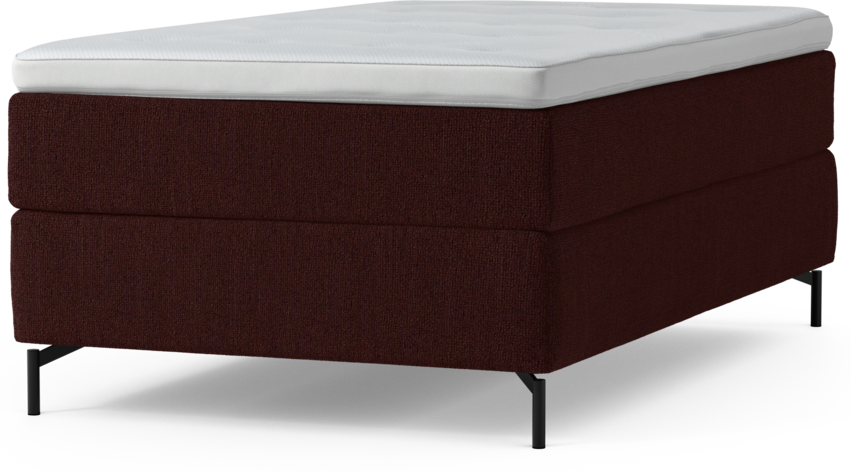 Delux Dream - Kontinentalsäng, enkelsäng 120 cm med bäddmadrass och sängben