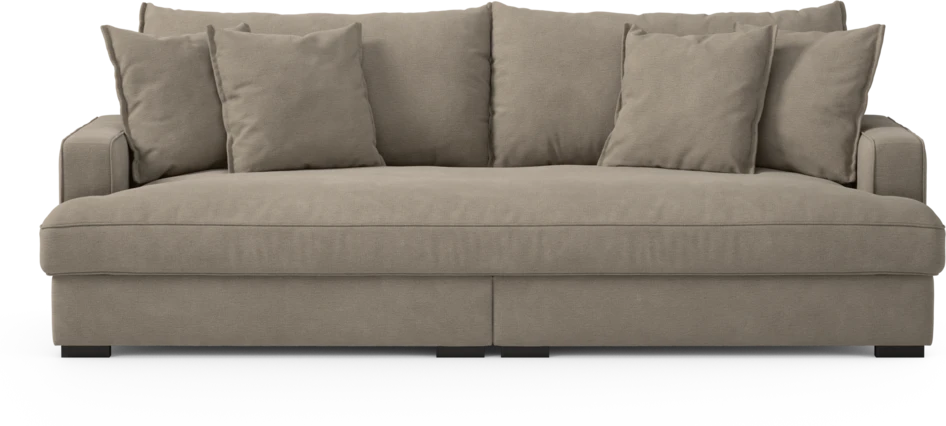 Rossi - 3-sits soffa, hel dyna - Beige