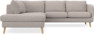 Madison - 2-sits soffa med divan vänster - Beige