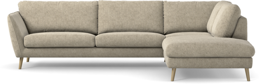 Madison Lux - 3-sits soffa med divan höger - Beige