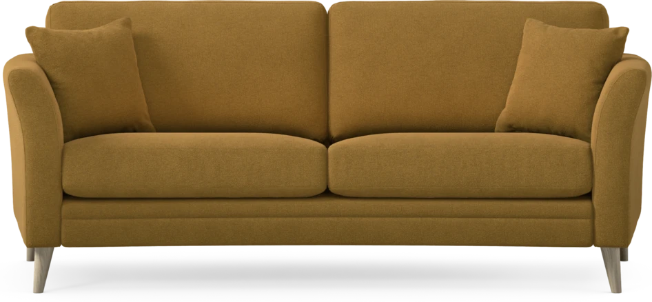 Eden - 2,5-sits soffa svängd - Gul
