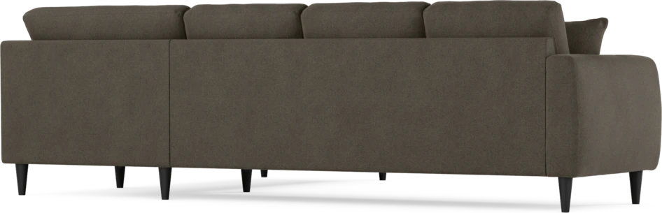 Eden - Hörnsoffa, 3+2-sits - Brun