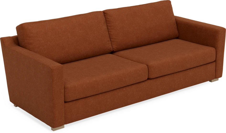 Friday - 3-sits soffa - Orange
