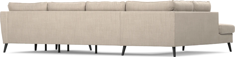 County - 3-sits soffa med divan vänster och schäslong höger - Beige