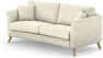 Eden - 2,5-sits soffa svängd - Vit