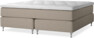 Delux Exclusive - Kontinentalsäng, dubbelsäng med bäddmadrass - Beige