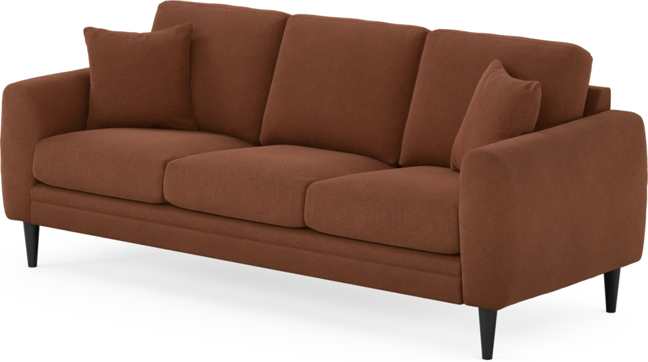 Eden - 3-sits soffa - Orange