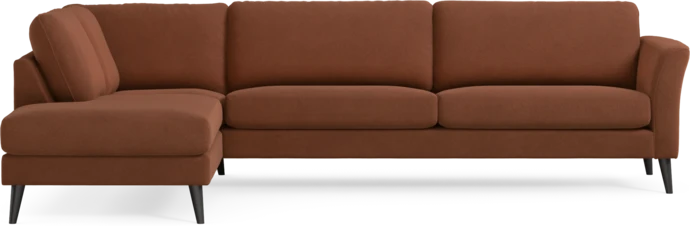 Bridge, 4-sits soffa med divan vänster