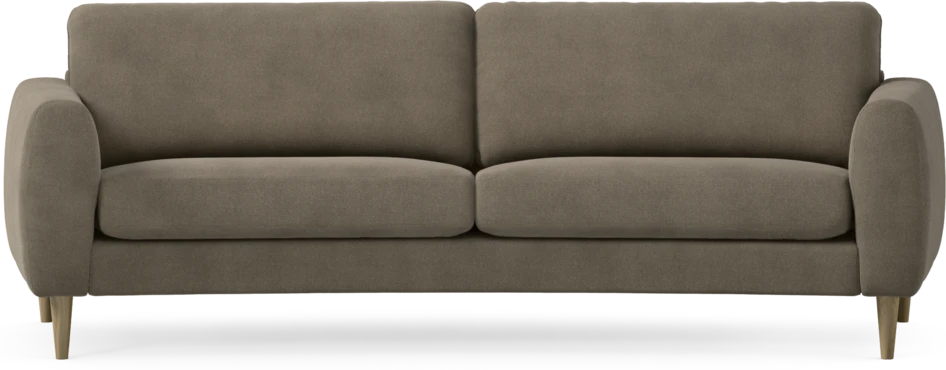 Bridge - 3-sits soffa svängd - Beige