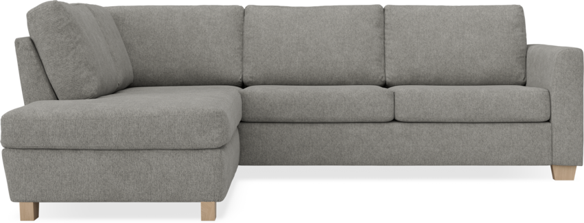 Friday - 2,5-sits soffa med divan vänster - Grå