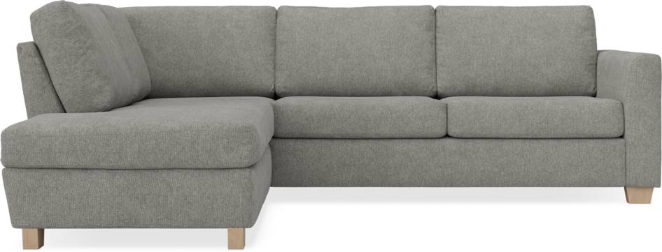 Friday - 2,5-sits soffa med divan vänster - Grå