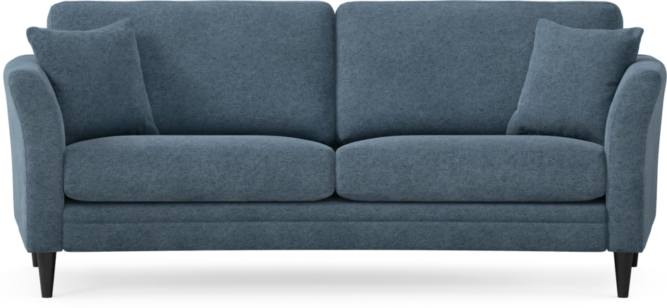 Eden - 2,5-sits soffa svängd - Blå