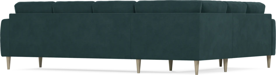 Eden - Hörnsoffa, 2+3-sits - Blå