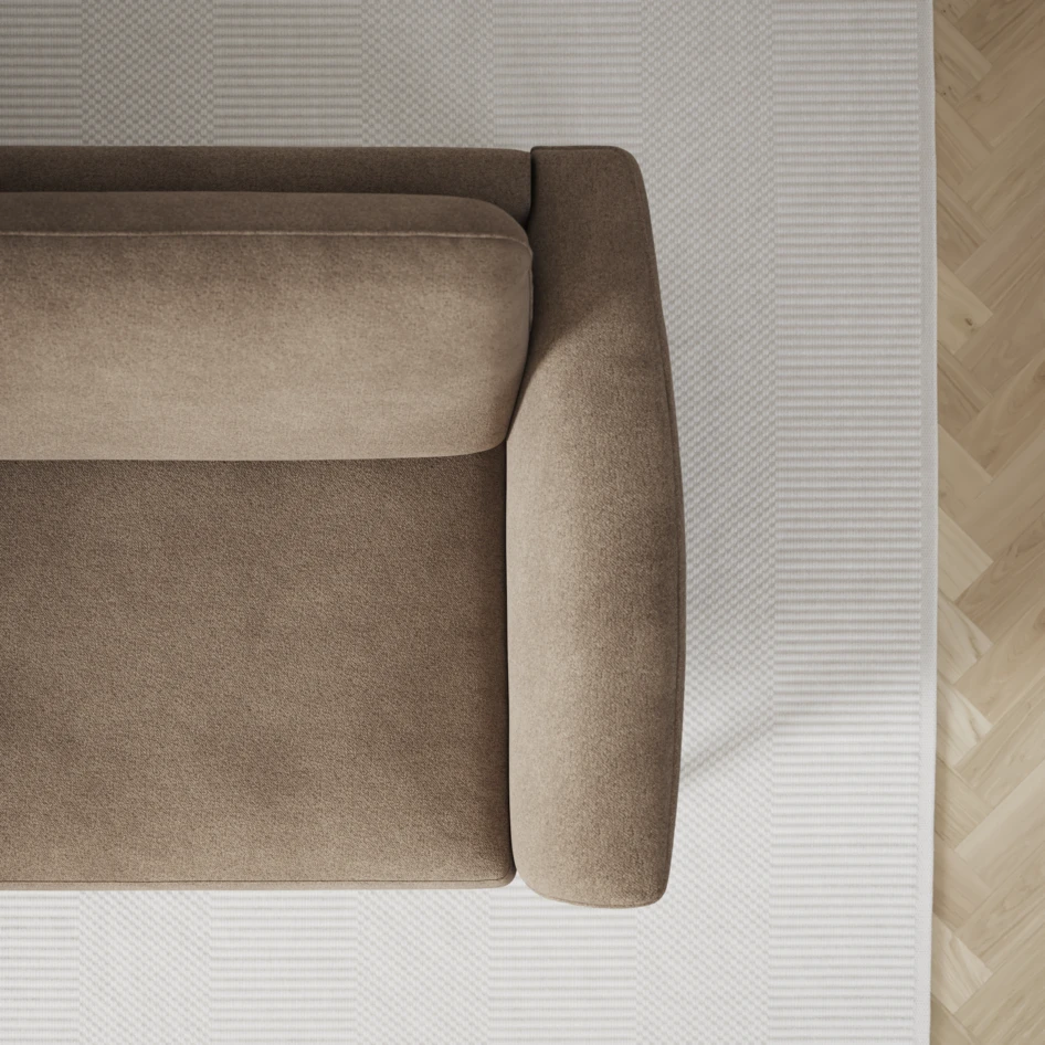 Bridge - 2-sits soffa - Brun