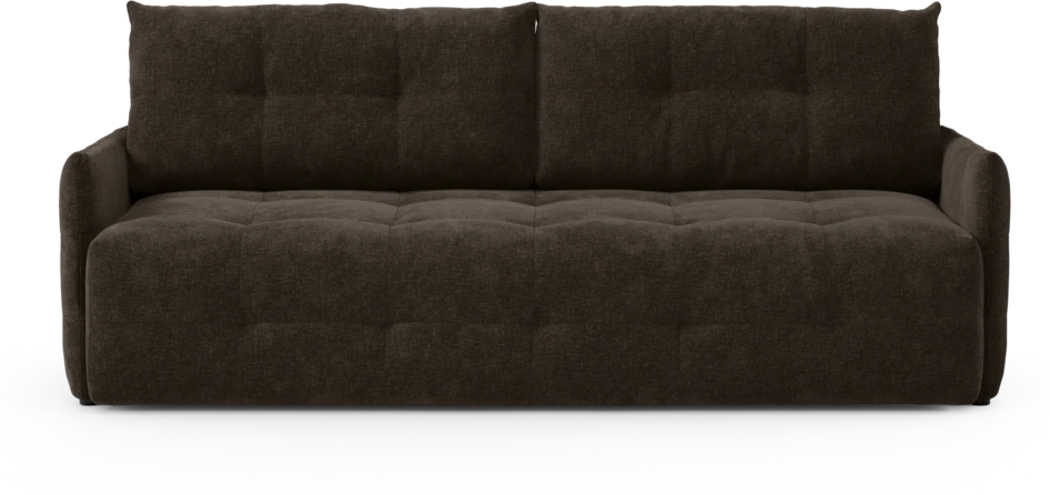 Bella - Bäddsoffa 3-sits - Brun
