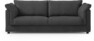 Cherrie - 3-sits soffa med kappa - Svart