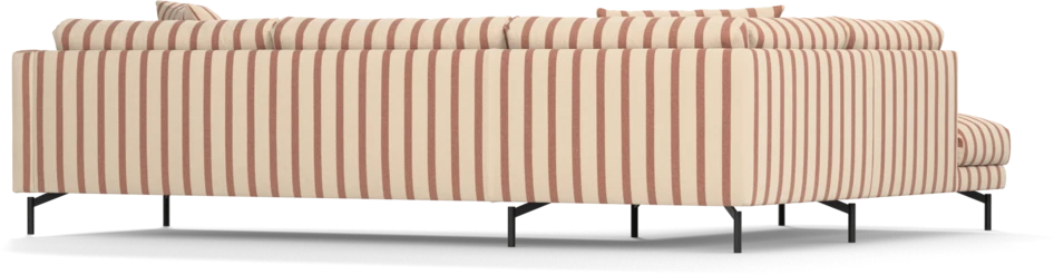 Harper - 3-sits soffa med divan vänster - Flerfärgad
