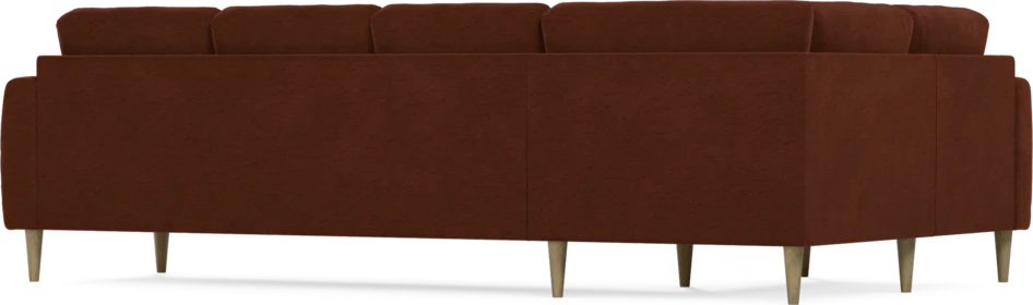 Eden - Hörnsoffa, 1+3-sits - Orange