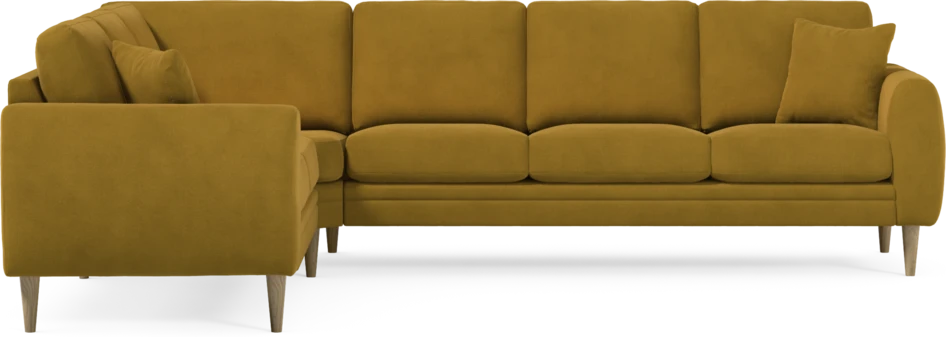 Eden - Hörnsoffa, 2+3-sits - Gul