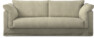 Cherrie - 2,5-sits soffa, hel dyna och kappa - Beige